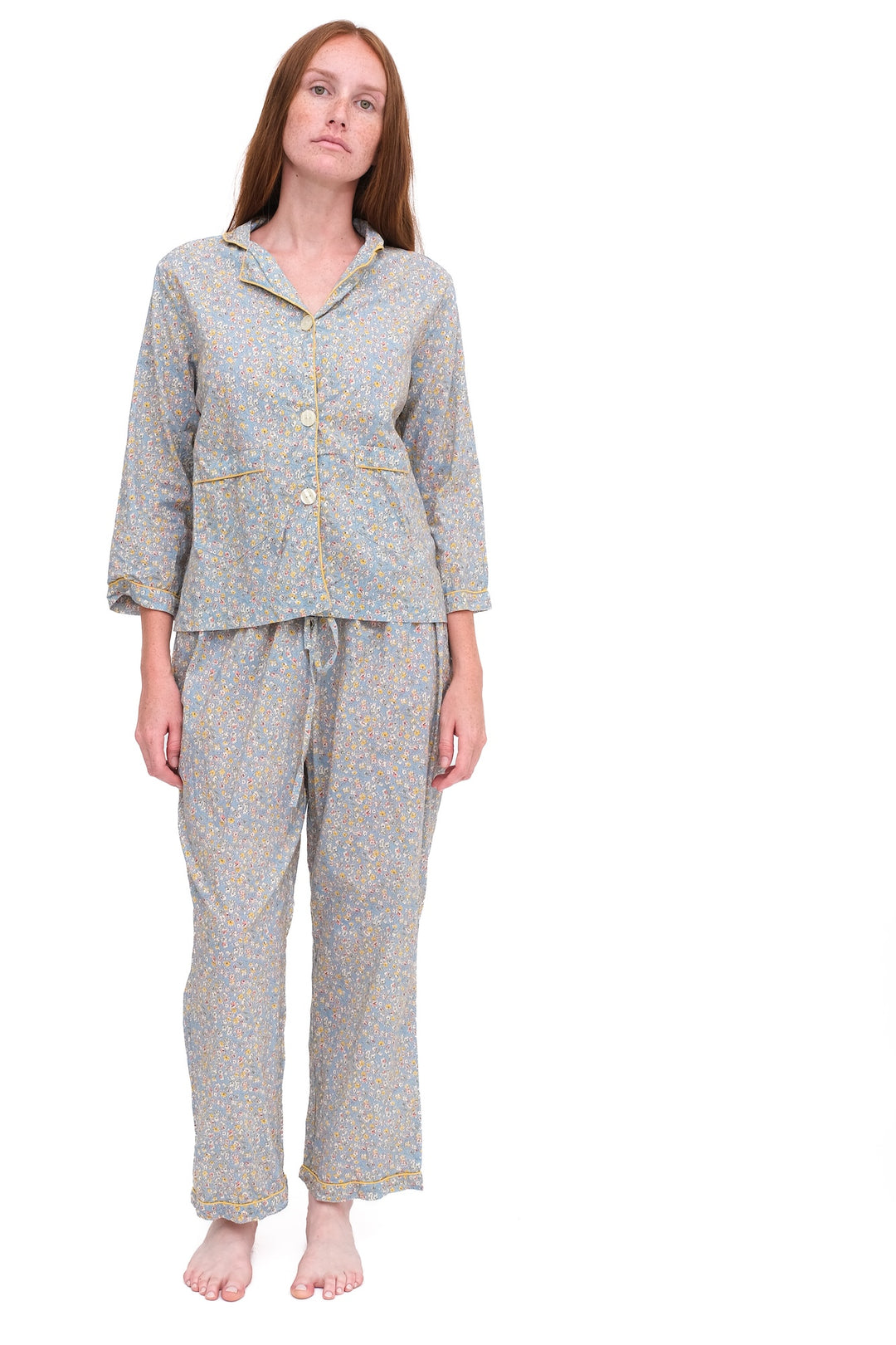 Classic Pajama Set, Hilda - 100% Organic Cotton Sleepwear | Domi