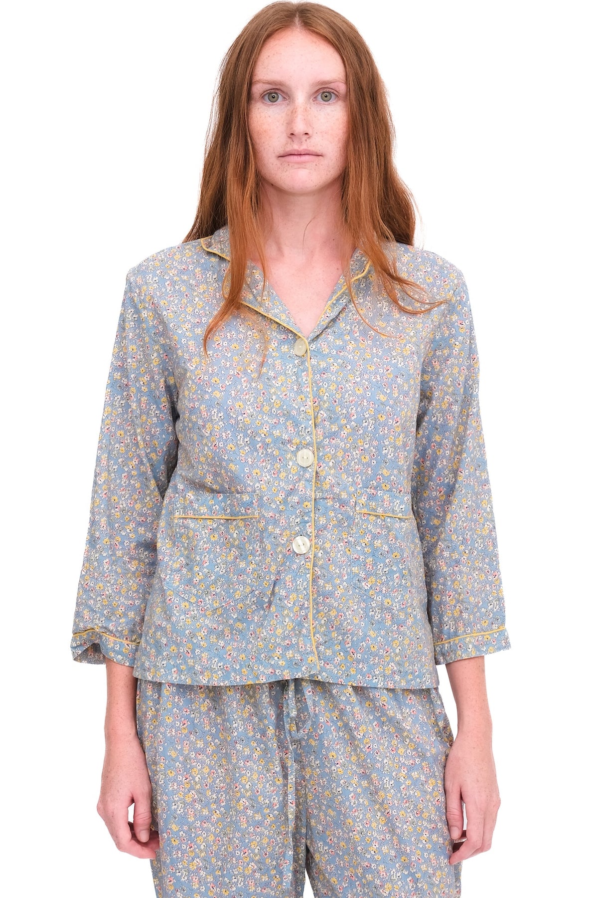 Classic Pajama Set, Hilda - 100% Organic Cotton Sleepwear | Domi