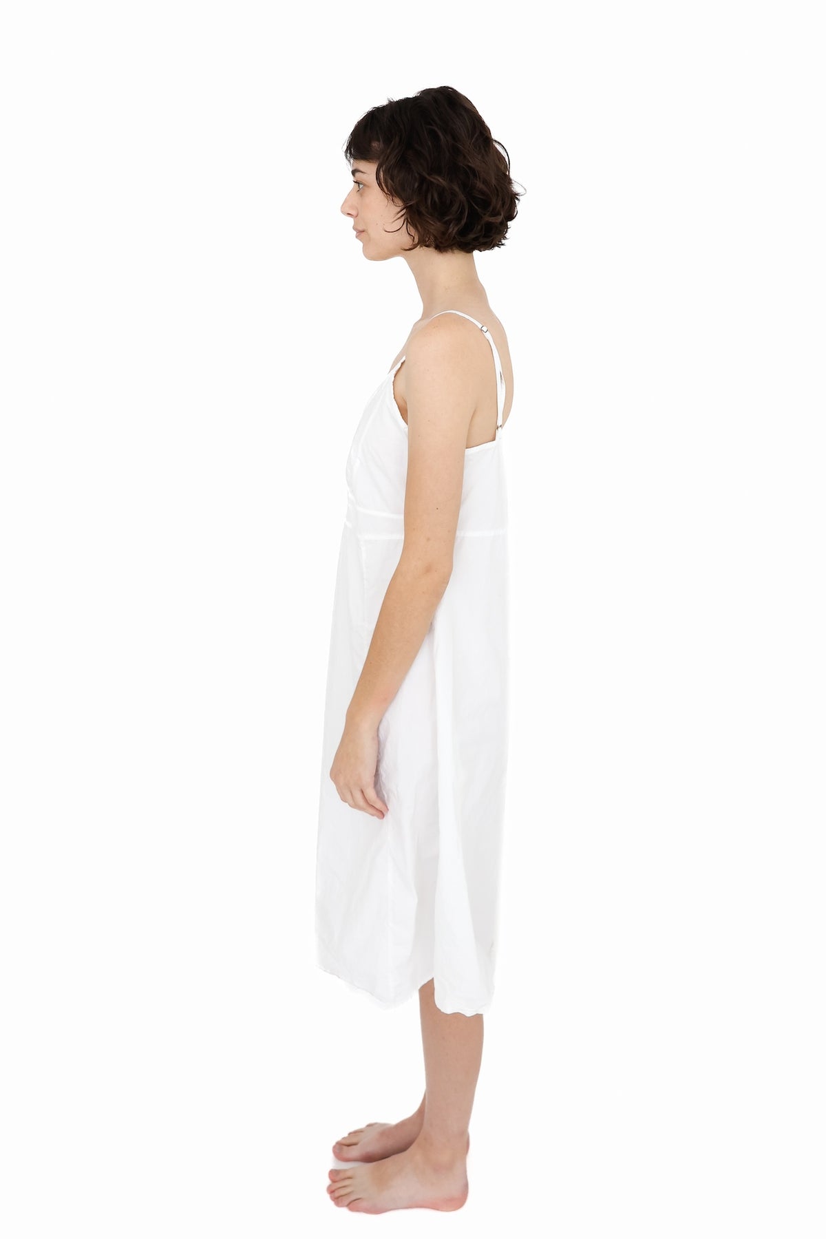 Lady Slip, White - 100% Organic Cotton Sleepwear