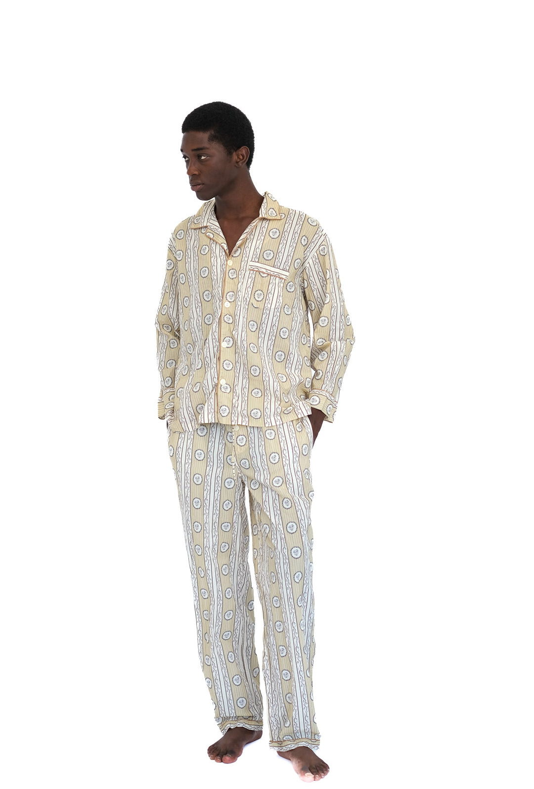 Nightwear Men's Organic Loungewear Mens Organic Cotton Waffle